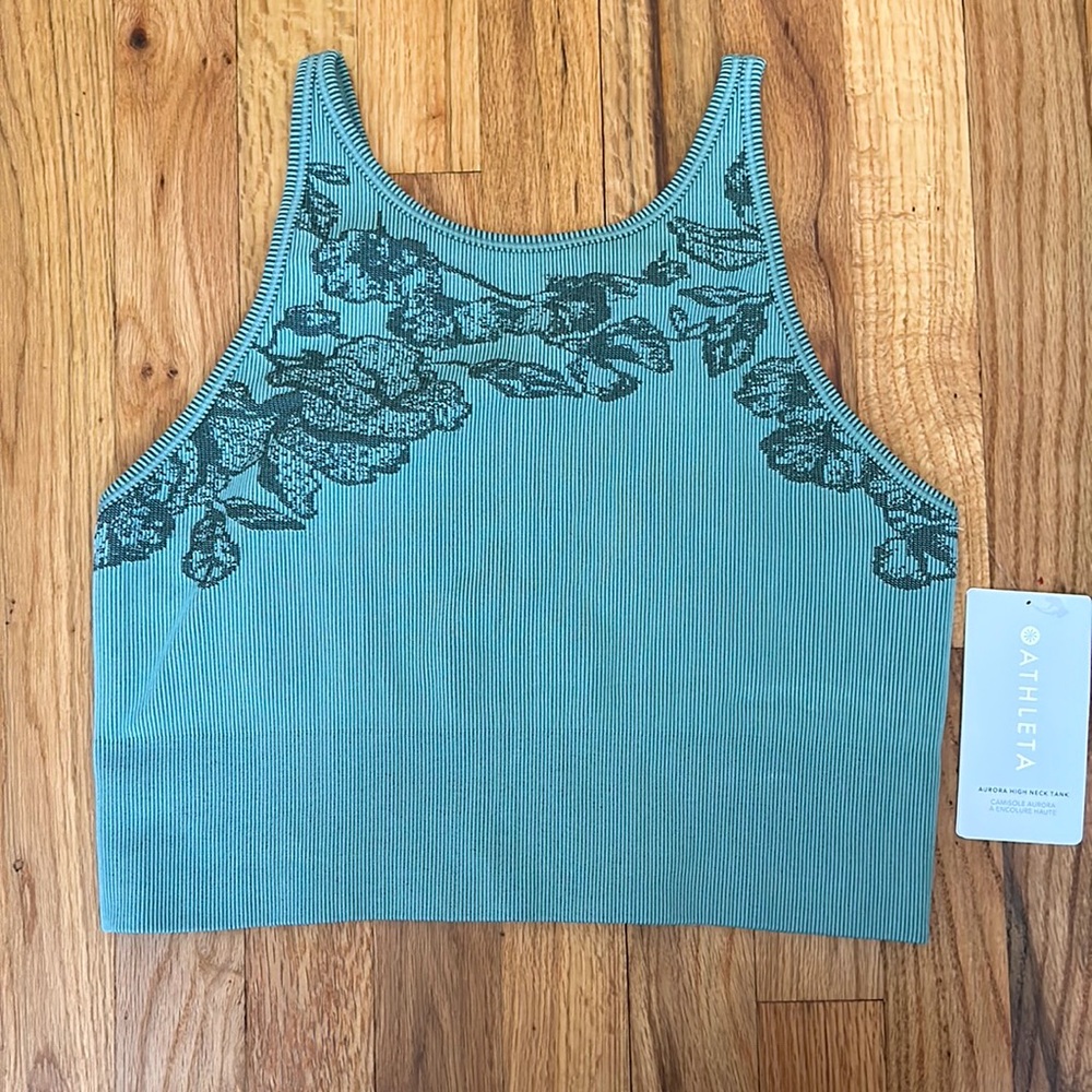 Athleta Aurora High Neck Tank M